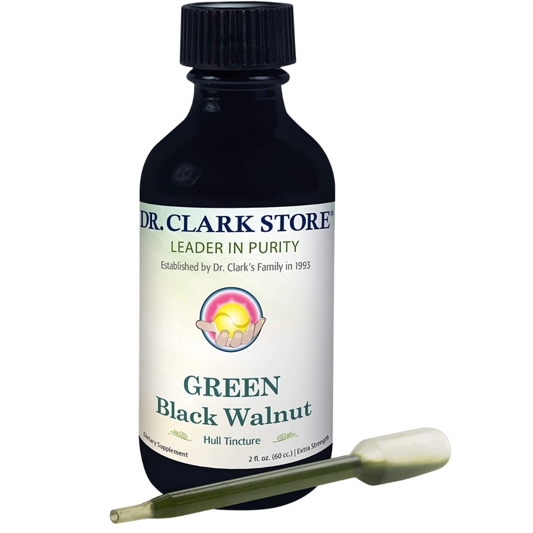 Dr. Clark GREEN Black Walnut Hull Tincture (Extra Strength)
